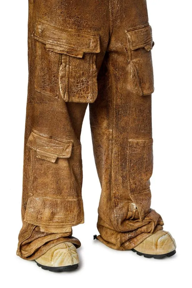 Diesel Ptalo Brown Men Pants and Shorts