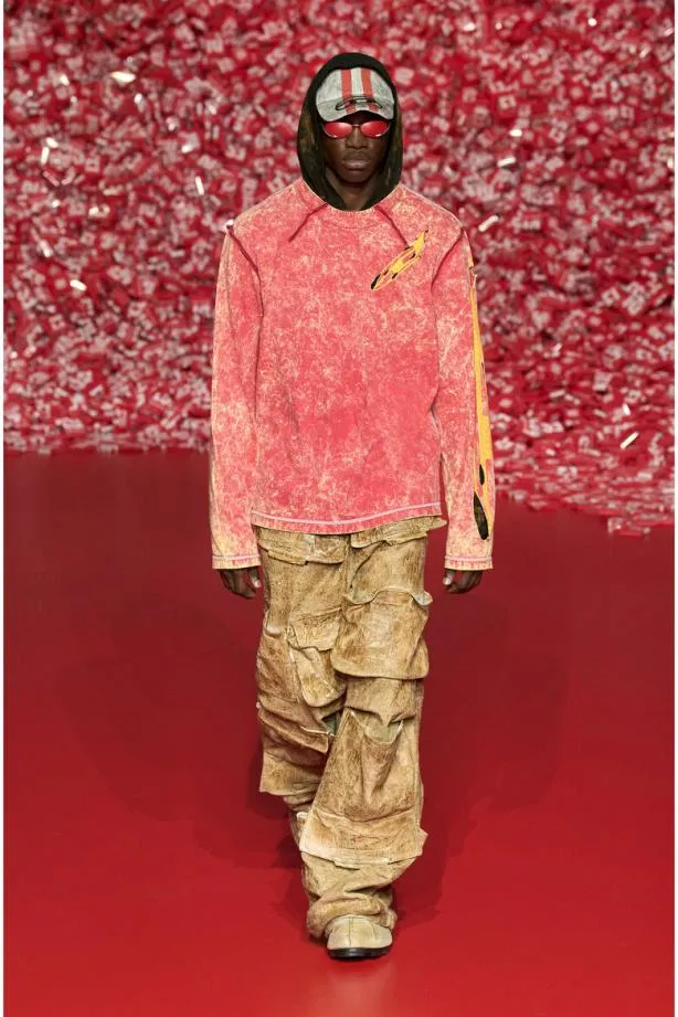 Diesel Ptalo Brown Men Pants and Shorts