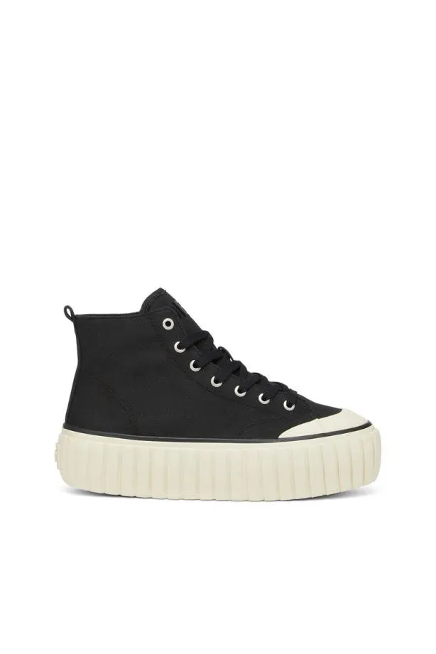 Diesel Shanami Mid W Black Women Sneakers