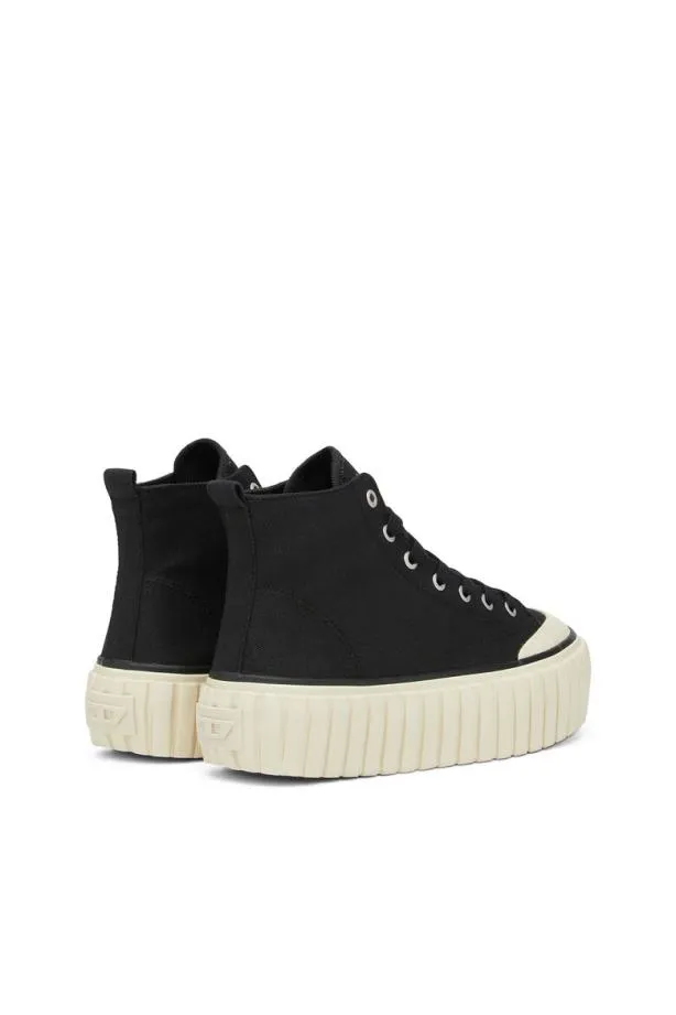 Diesel Shanami Mid W Black Women Sneakers