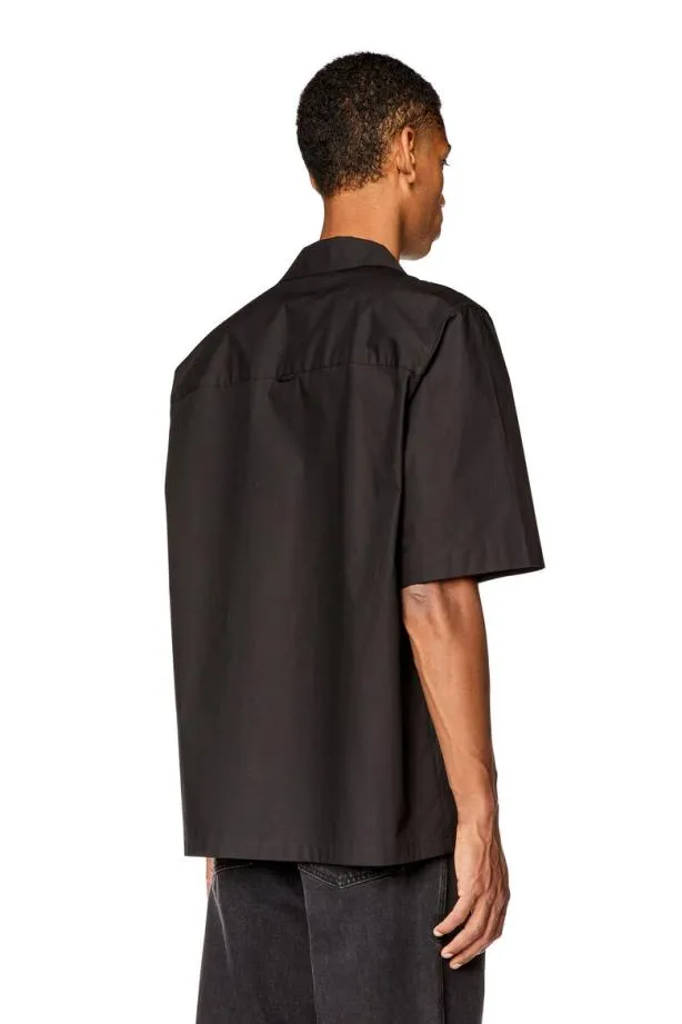 Diesel Smac22b Black Men Shirts