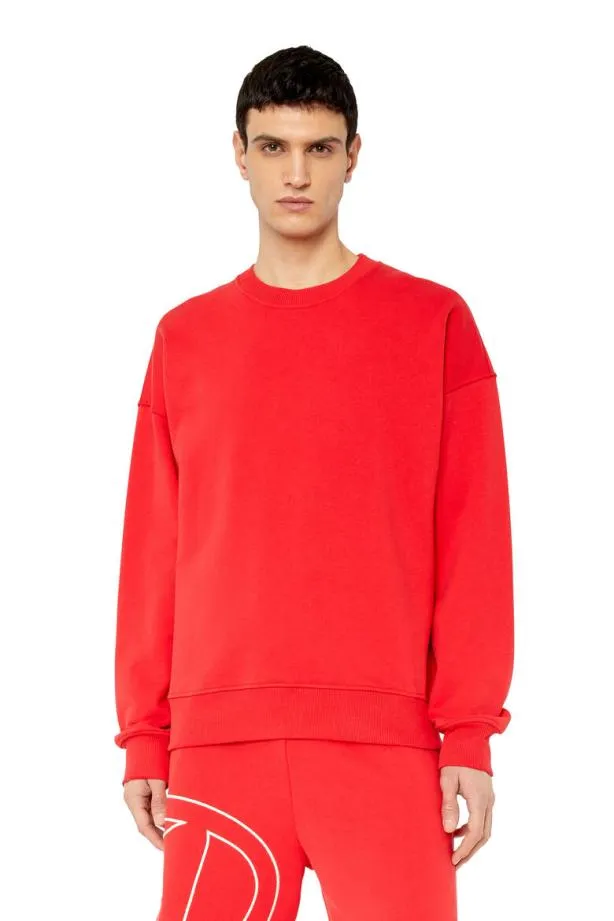 Diesel Srobmegoval Red Men Sweatshirts and Hoodies