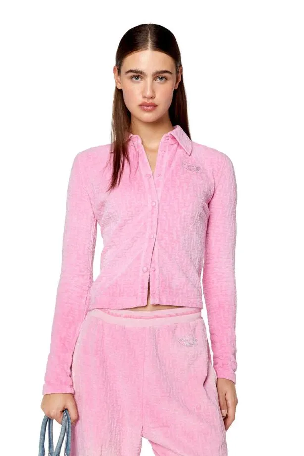 Diesel Tamuse Pink Women TShirts and Tops