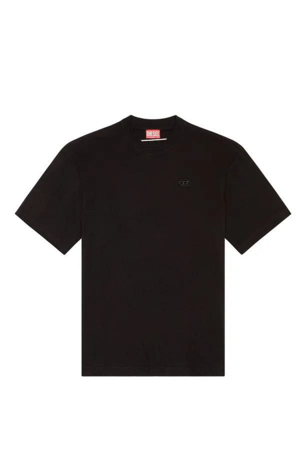Diesel Tboggymegovald Black Men TShirts and Polos
