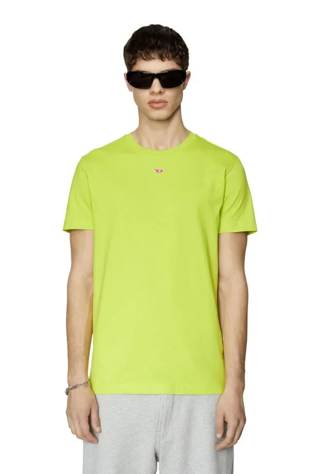Diesel Tdiegord Green Fluo Men TShirts and Polos