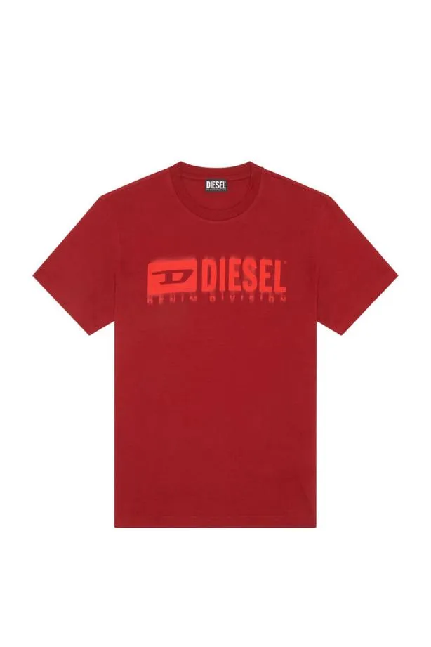 Diesel Tdiegorl6 Red Men TShirts and Polos