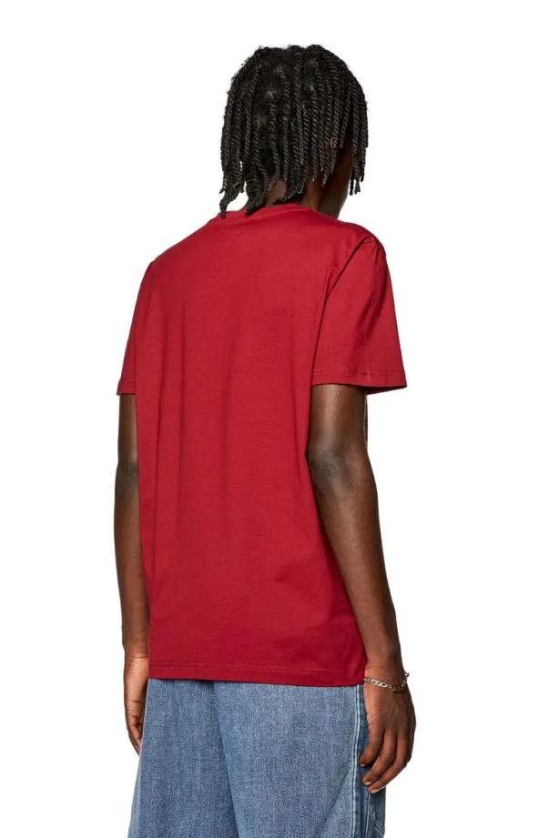 Diesel Tdiegorl6 Red Men TShirts and Polos