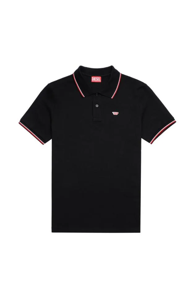 Diesel Tsmithd Black Men TShirts and Polos