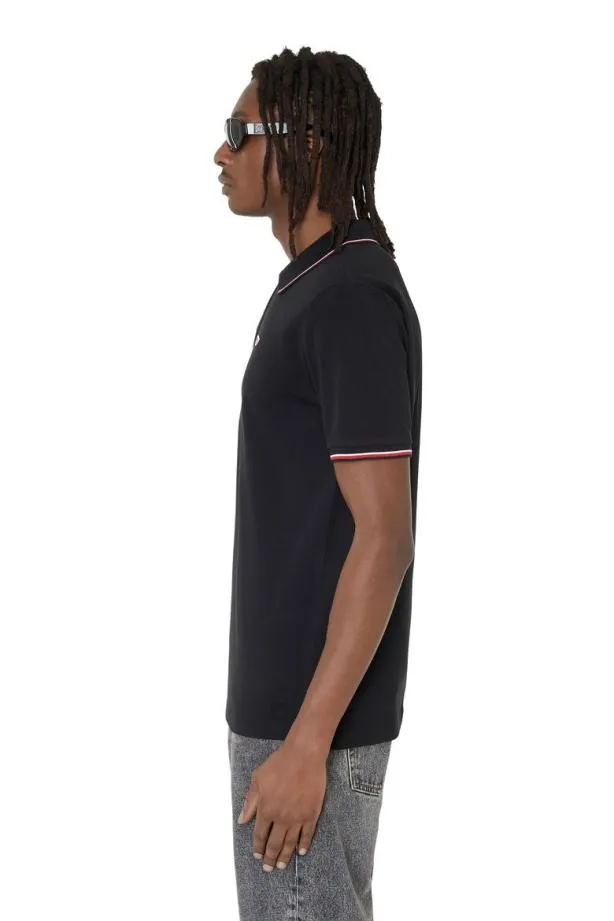Diesel Tsmithd Black Men TShirts and Polos