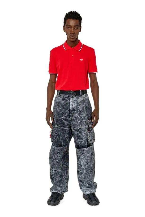 Diesel Tsmithd Red Men TShirts and Polos