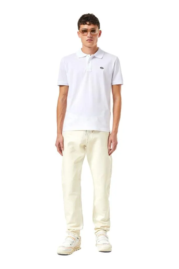 Diesel Tsmithdovalpj White Men TShirts and Polos