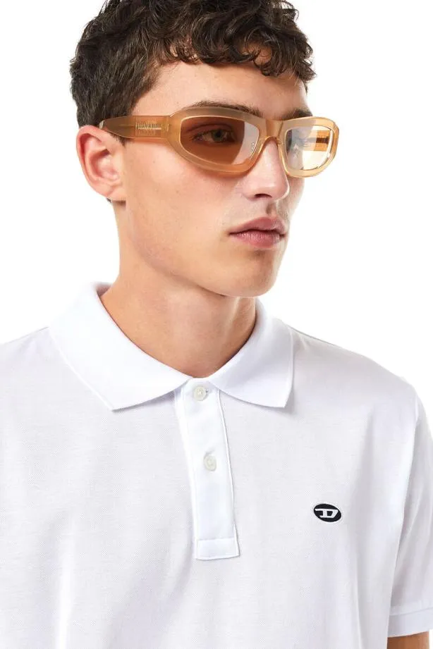 Diesel Tsmithdovalpj White Men TShirts and Polos