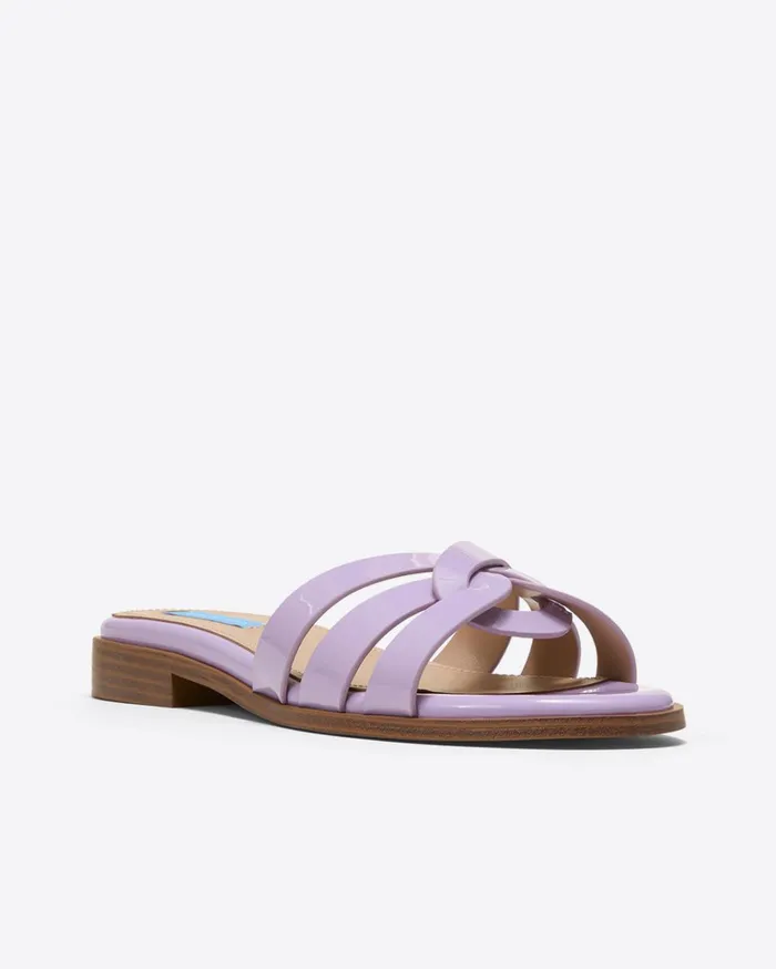 Draper James Andy Sandal In Purple Women Swim