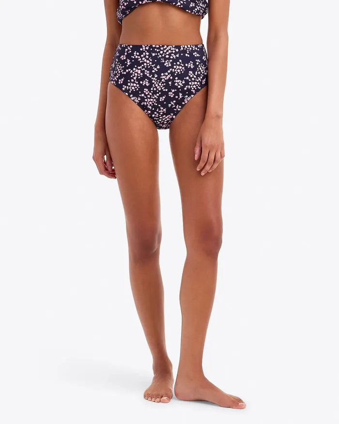 Draper James Cherry Blossom High Waist Bottom Women Swim