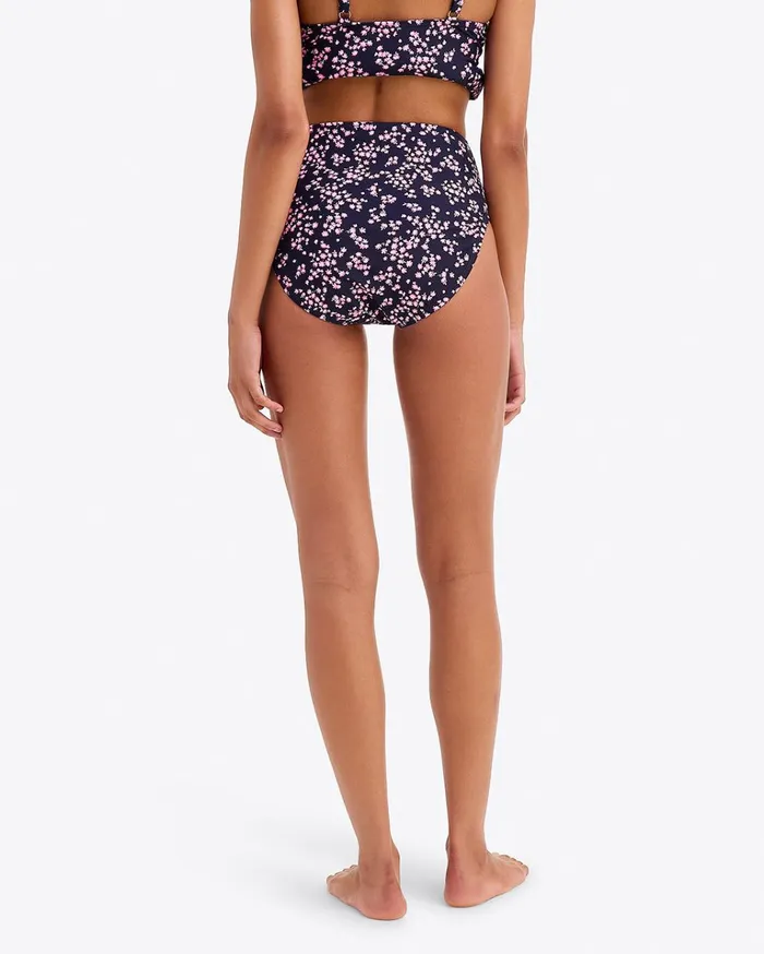 Draper James Cherry Blossom High Waist Bottom Women Swim