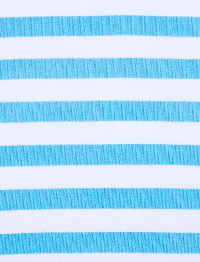Draper James Kelsea Sweatshirt In Awning Stripe Women Lounge and Pajamas
