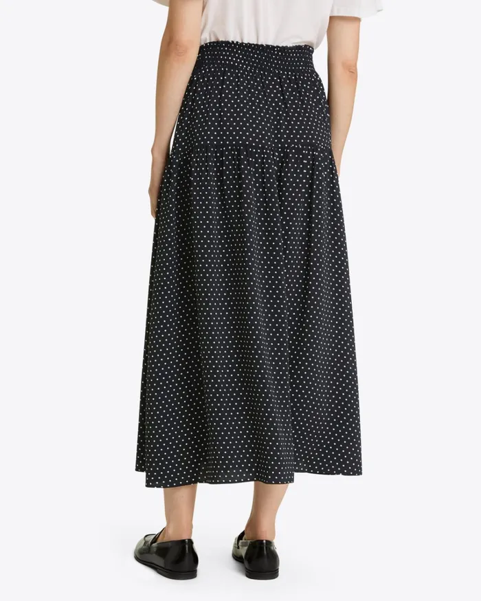 Draper James Midi Skirt In Polka Dot Women Bottoms and Skirts