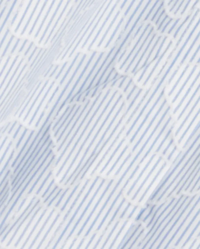 Draper James Sheena Shirtdress In Textured Stripe Women Dresses