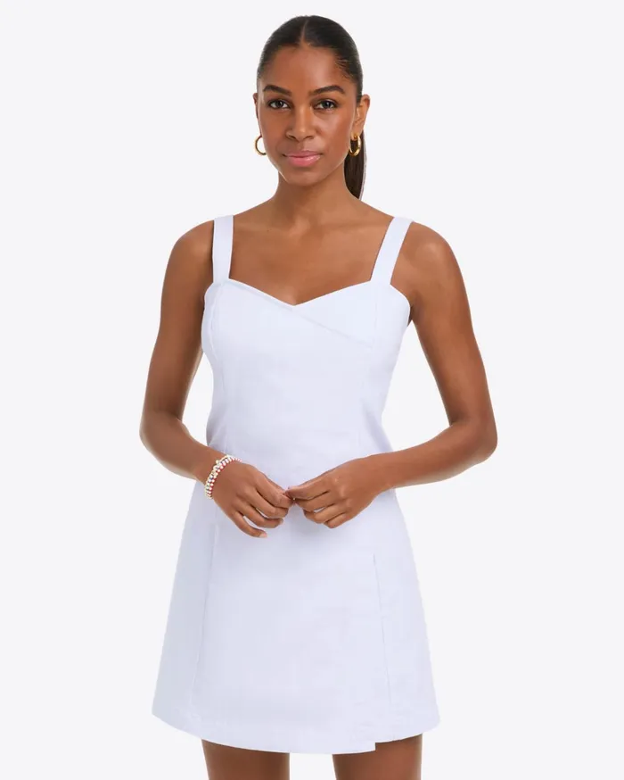 Draper James Sleeveless Mini Dress Women Dresses