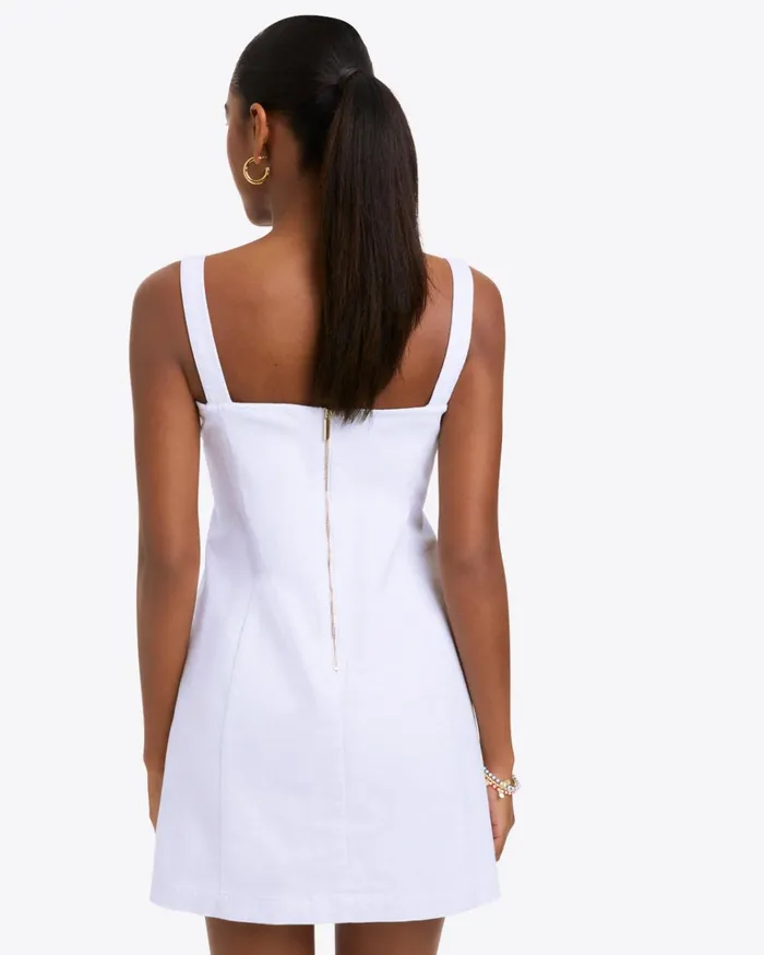 Draper James Sleeveless Mini Dress Women Dresses