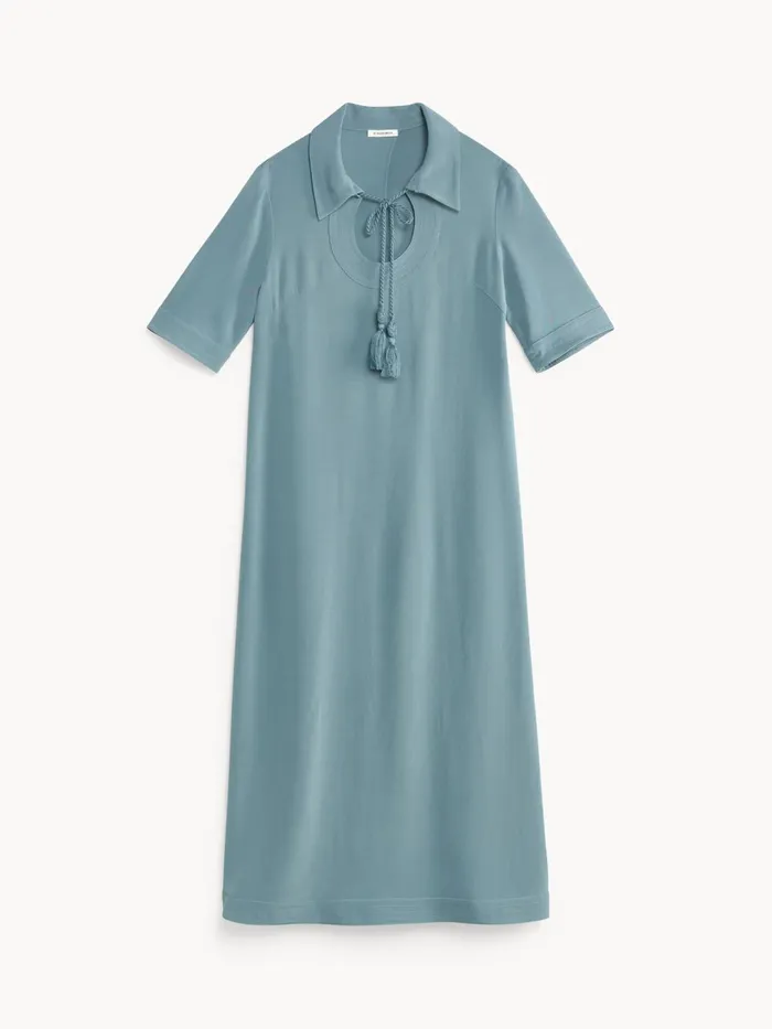 Dresses Women By Malene Birger Brinney Maxi Dress Cool Water