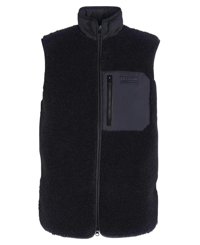 Eastfield Fleece Gilet Fossil Men Barbour Fleeces