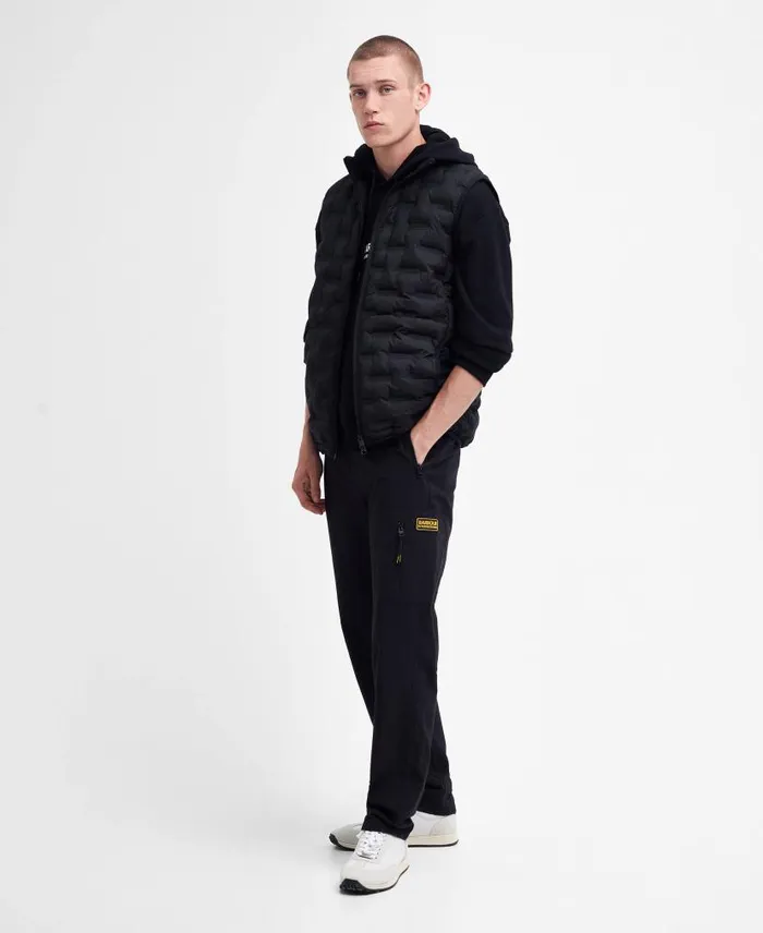 Edge Gilet Washed Cobalt Men Barbour Gilets and Liners