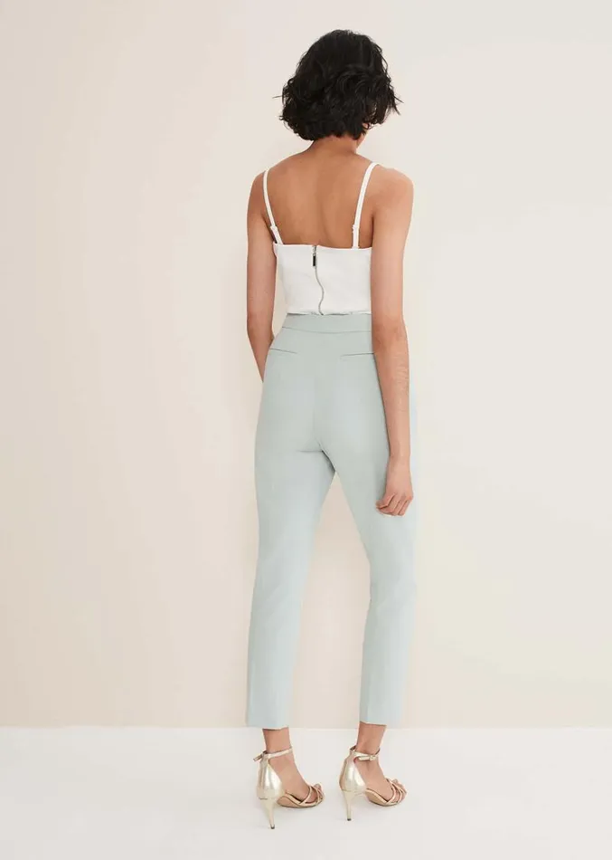 Eira Cigarette Trousers Eau De Nil Women Phase Eight Trousers