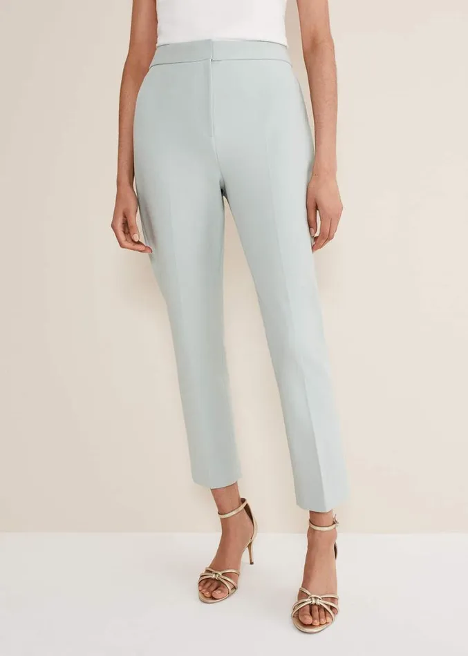 Eira Cigarette Trousers Eau De Nil Women Phase Eight Trousers