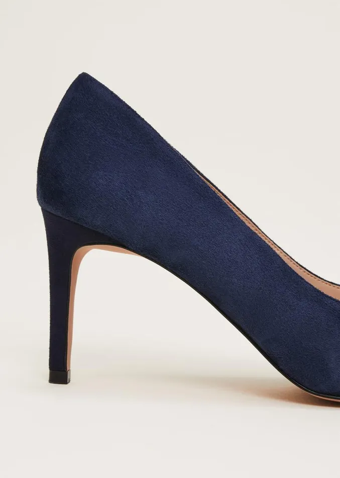 Embellished Court Shoe Navy Women Phase Eight Occasion Shoes