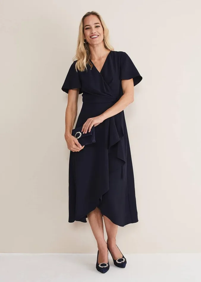 Embellished Court Shoe Navy Women Phase Eight Occasion Shoes
