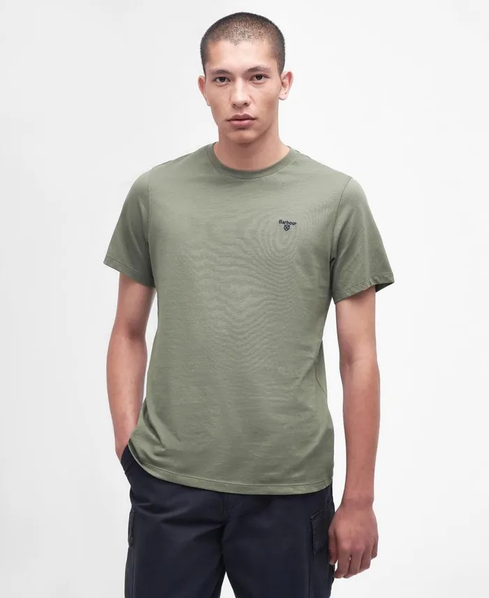 Essential Sports TShirt Navy Men Barbour TShirts