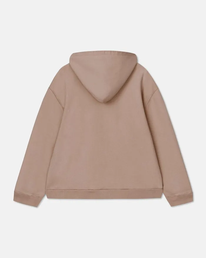 Ever Recycled Cotton Logo Hoodie Nut WomenMen Nanushka Tops