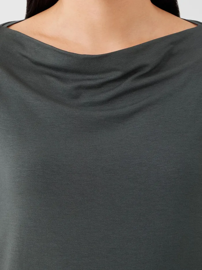 Fine Jersey Cowl Neck Top Grove Women Eileen Fisher Tops and Tees
