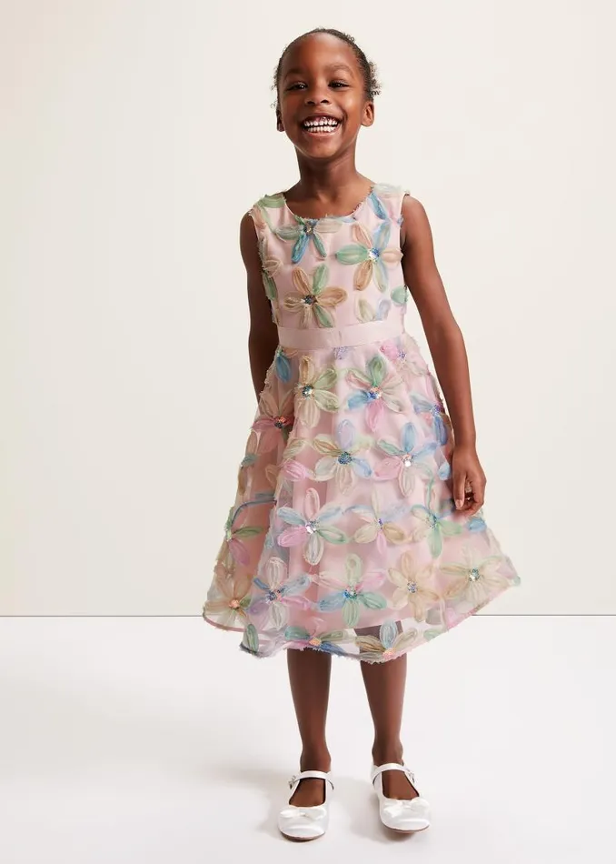 Flora Jacquard Dress Multicoloured Women Phase Eight Dresses