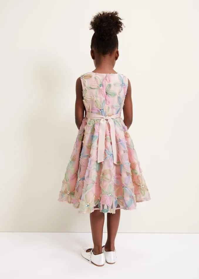 Flora Jacquard Dress Multicoloured Women Phase Eight Dresses
