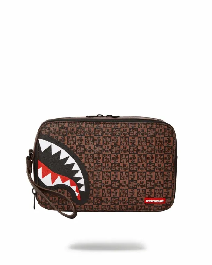 FRENZY SHARKS TOILETRY BAG Bags SPRAYGROUND