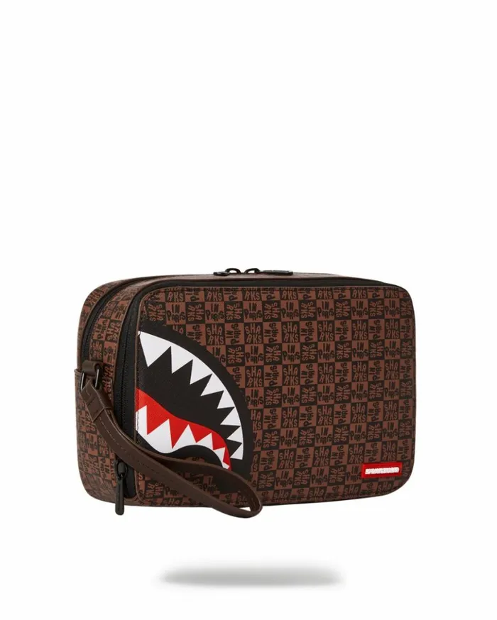 FRENZY SHARKS TOILETRY BAG Bags SPRAYGROUND