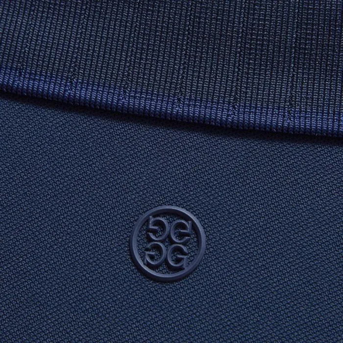 GFORE PLEATED COLLAR TECH PIQU SLEEVELESS POLO Twilight Women Polos