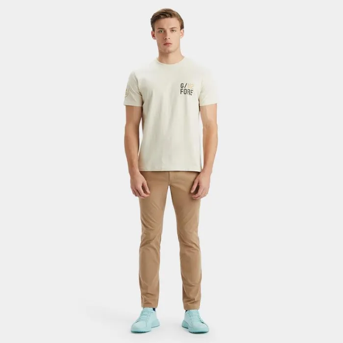 GFORE SHOTS COTTON TEE Stone Men Hoodies and Tees