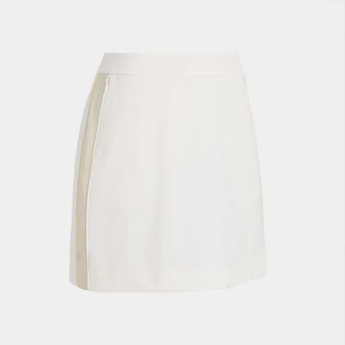 GFORE SIDE PANEL 4WAY STRETCH TWILL SKORT Snow Women Skorts and Dresses