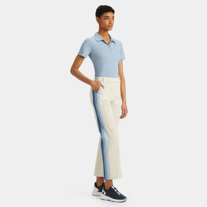 GFORE SIDE STRIPE STRETCH TECHNICAL TWILL TROUSER Stone Women Pants