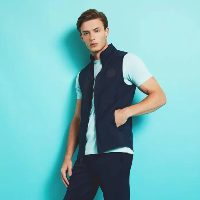 GFORE WEATHER RESISTANT REPELLER VEST Twilight Men Outerwear
