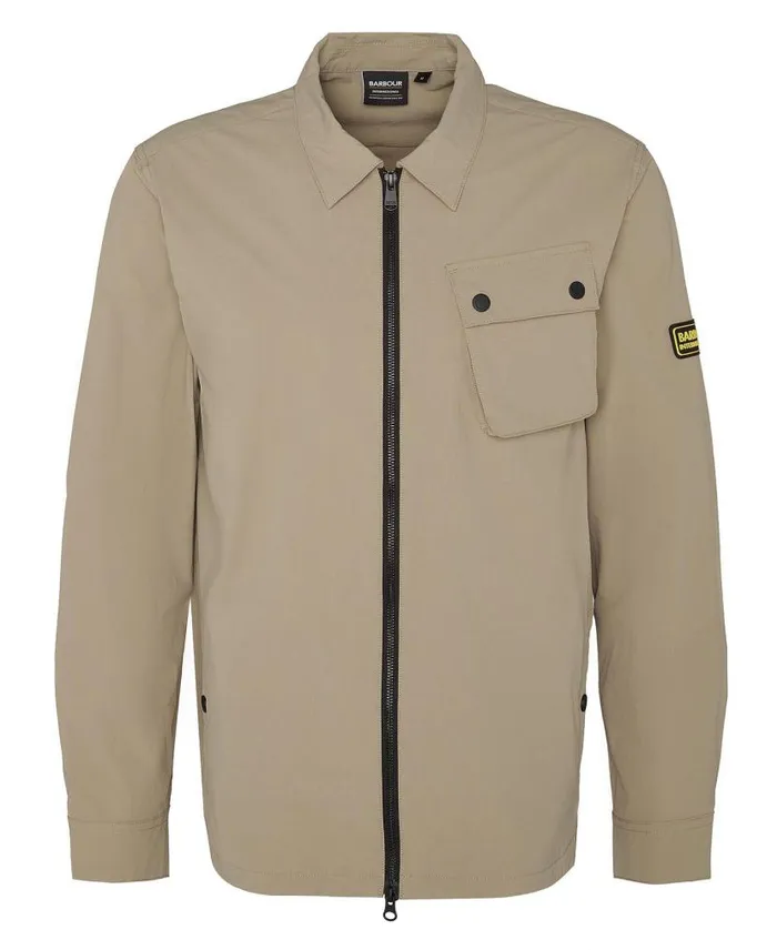 Gate Overshirt Pigment Navy Men Barbour Overshirts