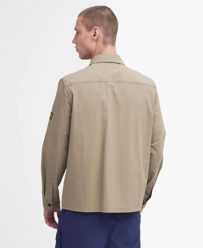 Gate Overshirt Pigment Navy Men Barbour Overshirts