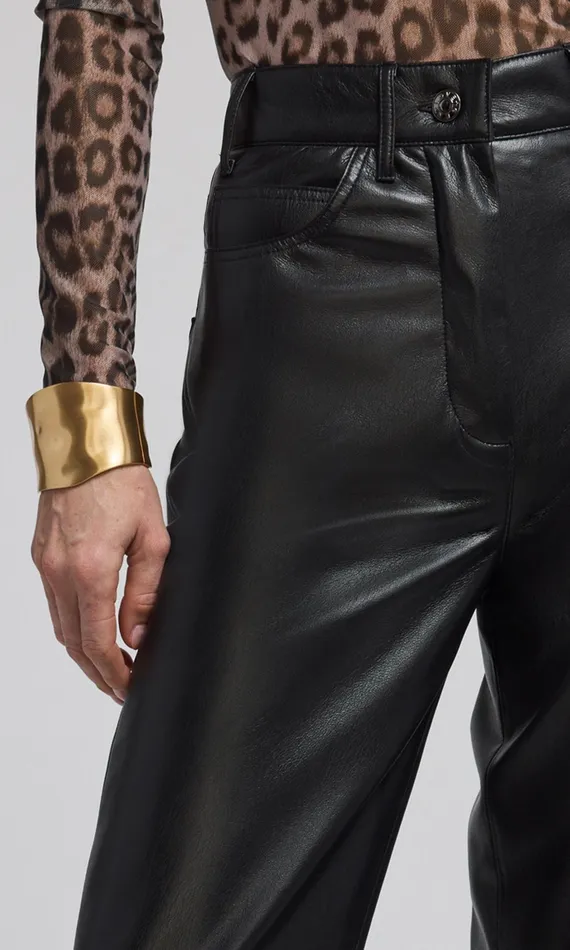 Generation Love Clothing Pants Emmett Vegan Leather Pant Black 8211 Women