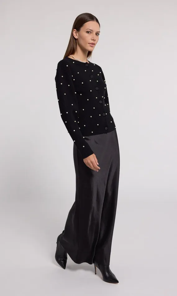 Generation Love Clothing Sweaters and Sweatshirts Stacie Cardigan Black 8211 Women