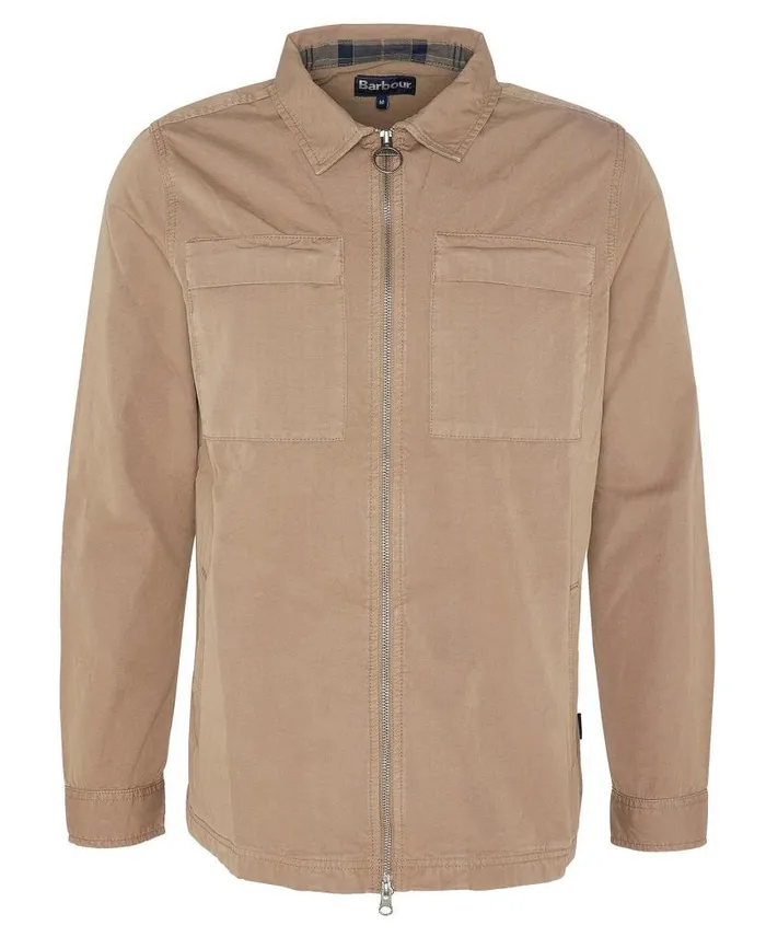 Glendale Overshirt Dusty Green Men Barbour Overshirts