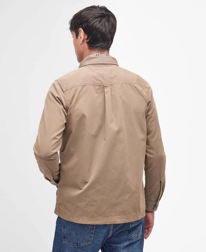 Glendale Overshirt Dusty Green Men Barbour Overshirts