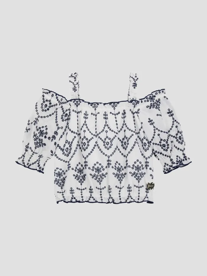 GUESS Big Girl 7 14 Sangallo Top 716 White 8211 Kids
